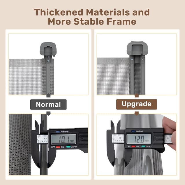 Thumbnail 3 de HollyHOME Retractable Stair Gate 300 cm safety gate 🚪