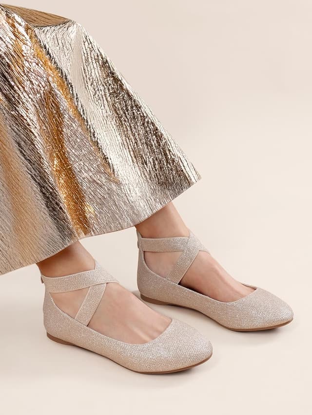 Detalle 2 de DREAM PAIRS Women's Strappy Flats đ