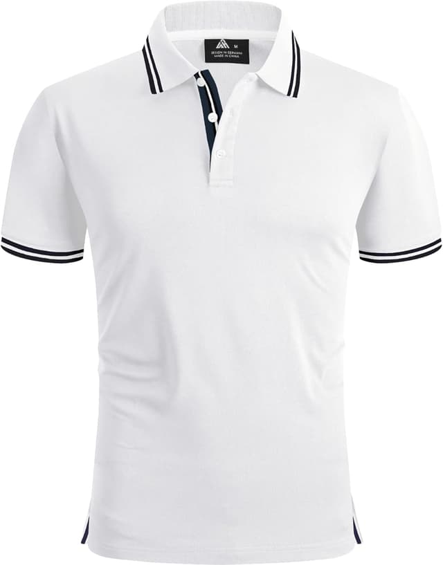Detalle de SwissWell Polo Homme manches courtes golf respirant à séchage rapide (polo de sport été)