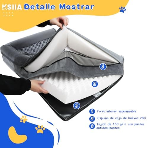 Thumbnail 2 de KSIIA Cama Perros Medianos (75x47x16cm) 🛋