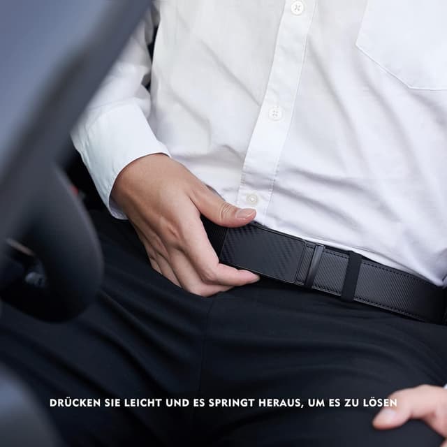 Thumbnail 1 de TANGCHAO Ceinture 35mm réglable Noir