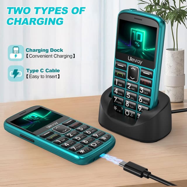 Thumbnail 4 de Teléfono para Mayores con Teclas Grandes 📱 Fácil de Usar