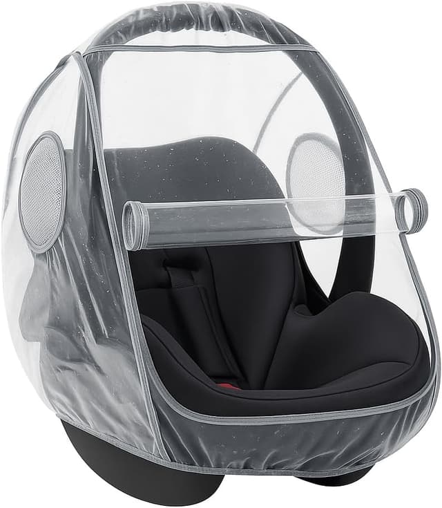 Detalle de Zamboo Habillage Pluie Cosy universel avec fenêtre et filets d’aération