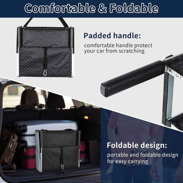 Thumbnail 4 de Extra Wide Foldable Dog Car Steps