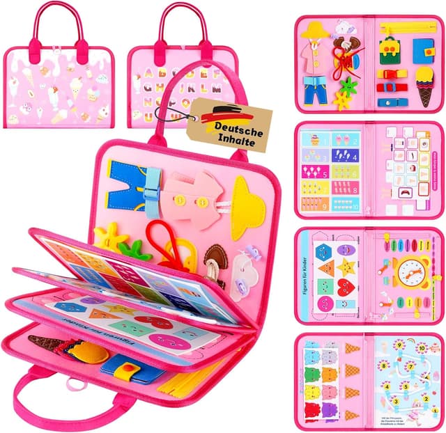 Detalle de Uilfsur Busy Board Eiscreme ab 1 Jahr