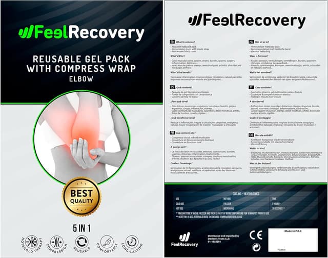 Thumbnail 5 de Sacchetto Ghiaccio Gel Gomito del Tennista 28x17 cm