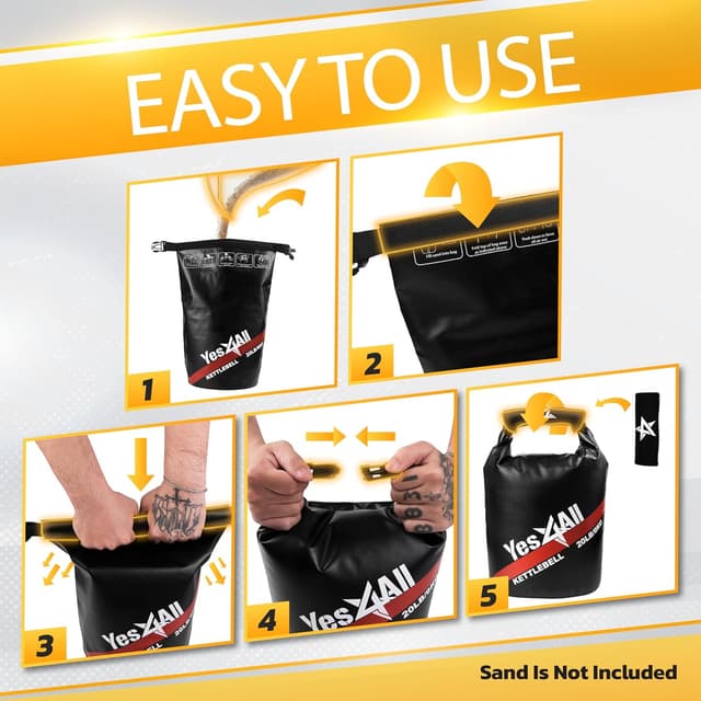 Thumbnail 3 de Yes4All Kettlebell Sandbag 9lb