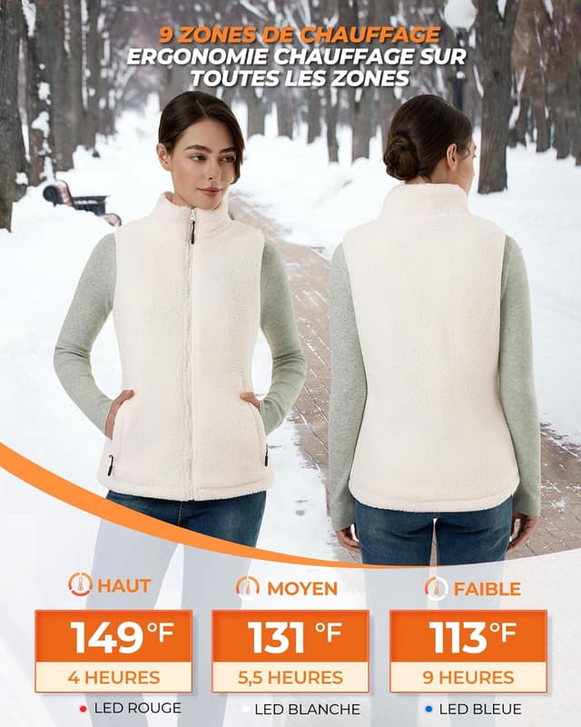 Thumbnail 1 de GOTOBI Gilet chauffant femme 16000mAh