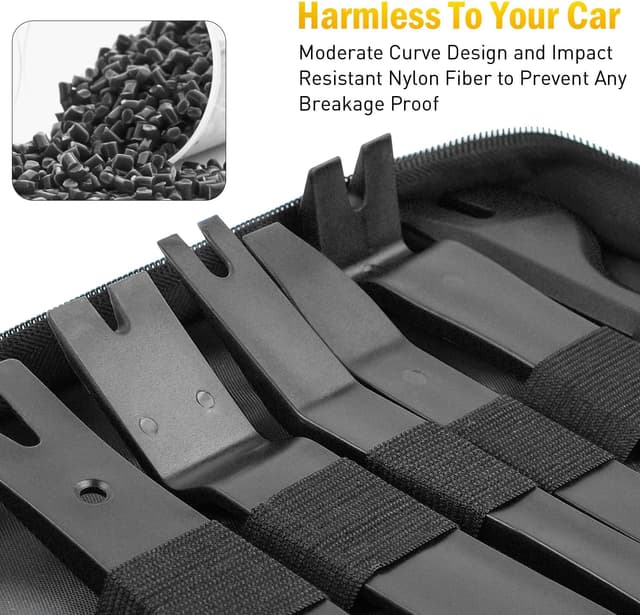 Thumbnail 6 de GOOACC 19-Piece Trim Removal Tool Set for Car Panels, Clips & Fasteners (with Storage Bag)