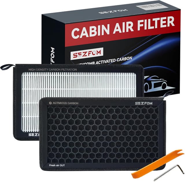 Imagen de SEZFOM Cabin Air Filter 2-pack for Tesla Model 3/Y 2016-2026 en OfertitasTOP
