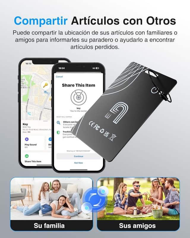 Thumbnail 3 de Wallet Card Tag Ultradelgado 1.5mm Apple Buscar