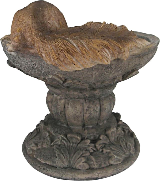 Detalle 2 de Design Toscano QM231341 Statua di Hunter: lo scoiattolo dei boschi in resina, dipinta a mano