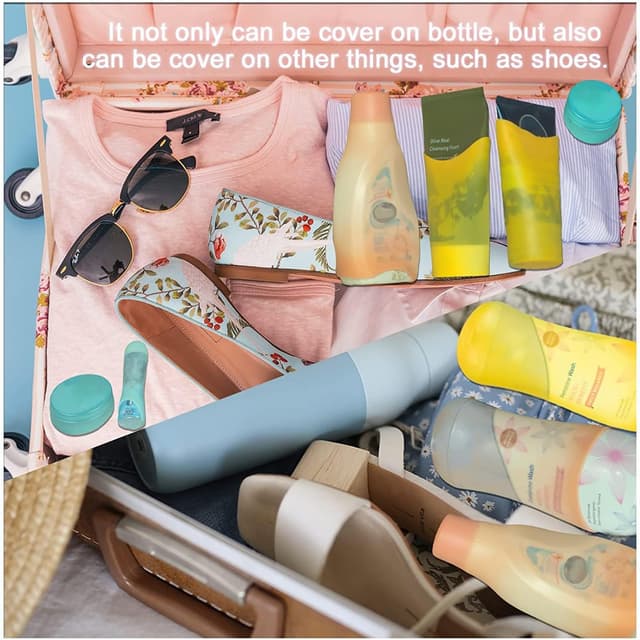 Thumbnail 1 de TRANOMOS Silicone Bottle Covers 10-Pack