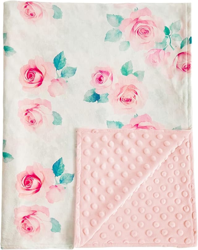 Imagen de JHCHMX Floral Baby Blanket 75x100cm en OfertitasTOP