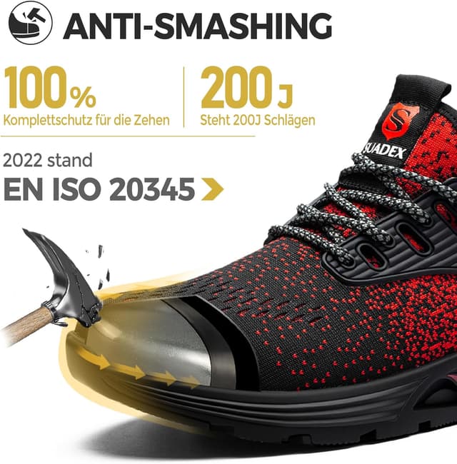 Detalle 2 de SUADEX Sicherheitsschuhe 37–48 EU