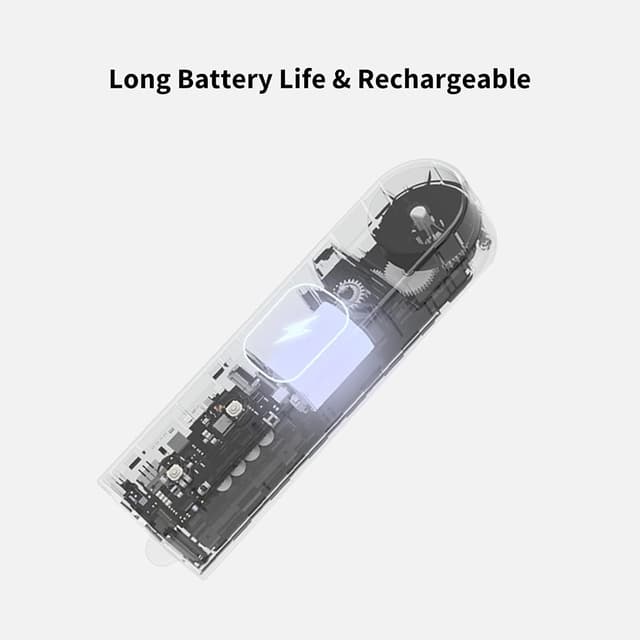 Detalle de Aqara Roller Blind Drive E1 (richiede hub Aqara): motore per tapparelle con timer e controllo vocale, compatibile HomeKit, Alexa, Google Assistant e IFTTT