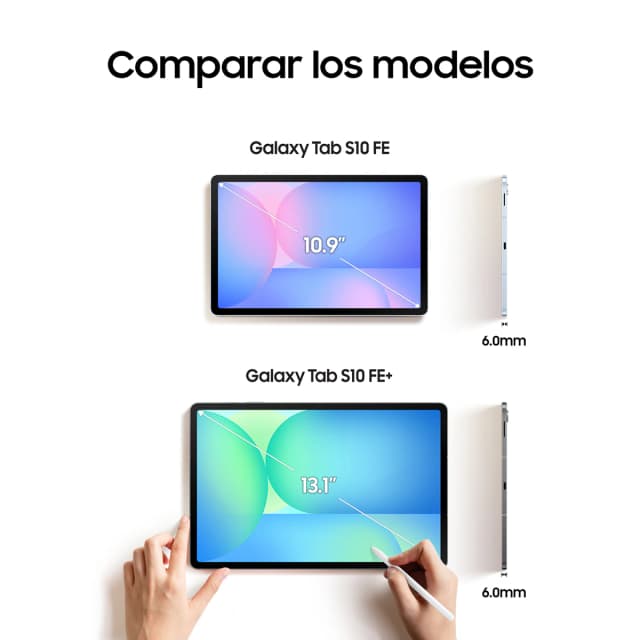 Detalle 1 de Samsung Galaxy Tab S10 FE+ 8 GB, 128 GB Wi‑Fi