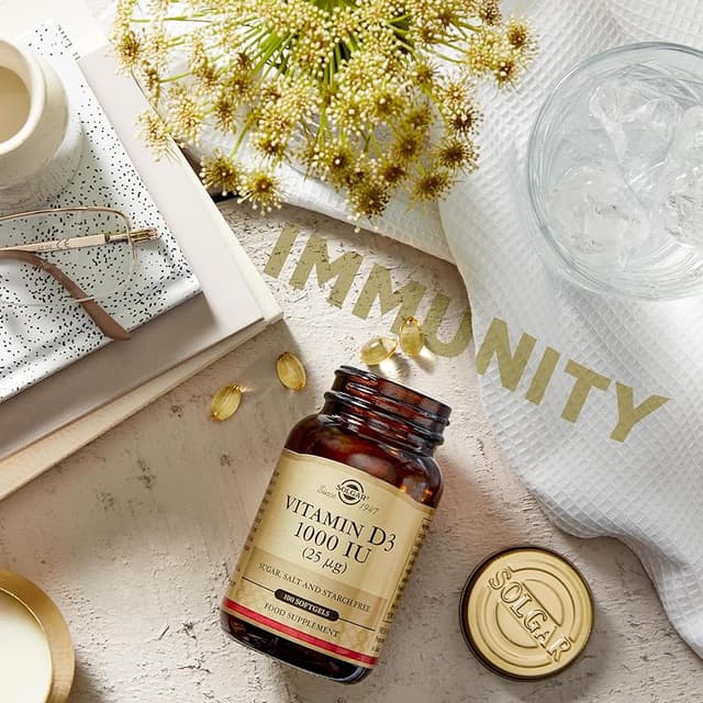 Thumbnail 2 de Solgar Vitamina D3 1000 UI (25 µg) — 100 comprimidos masticables