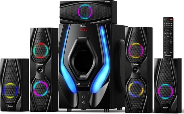Detalle de Bobtot Home Theater Speakers 1200 Watts