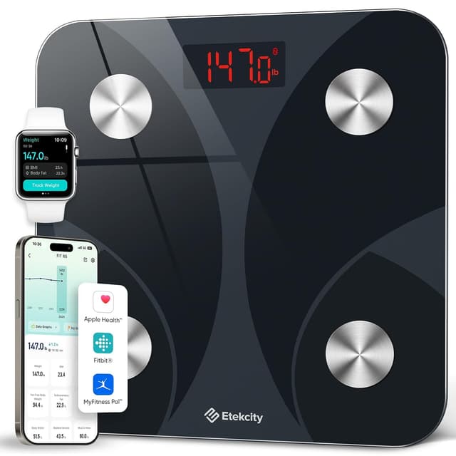 Detalle de Etekcity Scales High Precision 0.1lb Bluetooth Body Monitor