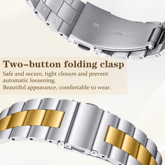 Detalle de MaEiol Metal Strap for Apple Watch 41mm