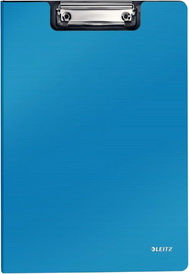 Detalle de Leitz cartella a morsetto rigida in polistirolo, formato A4, blu (39621030)
