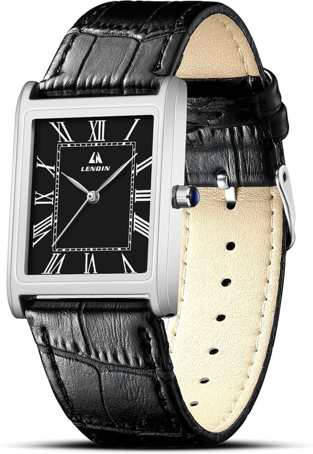 Detalle de LN LENQIN Herren Uhr 28 mm