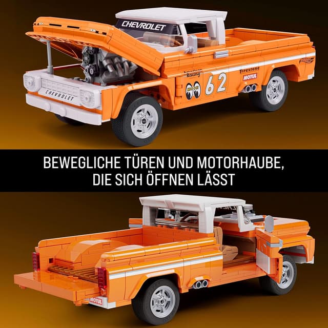 Thumbnail 5 de Mattel JFT20 Custom ’62 Chevy Pickup 858 Teile