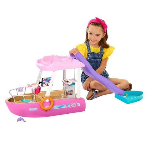 Detalle de Mattel HJV37 Barbie Dream Boat, barco para muñecas