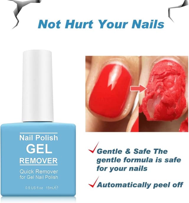 Thumbnail 2 de Dissolvant vernis gel Paquet de 2 đź’…