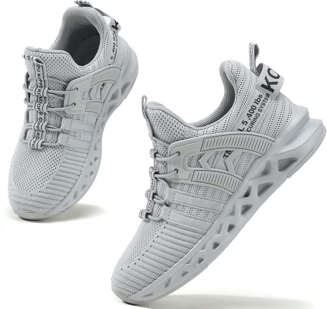 Detalle de koppu Boys Girls Non‑Slip Lightweight Sneakers