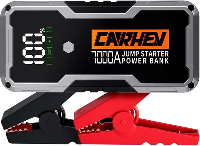 Detalle de CARHEV Arrancador de Coches 7000A 12V
