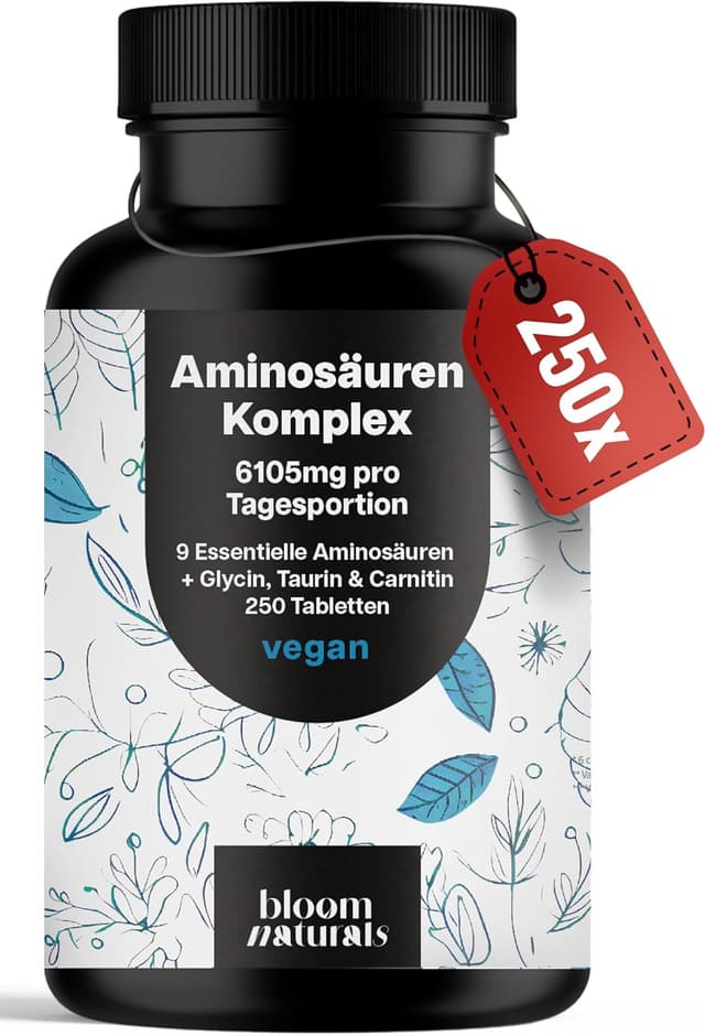 Detalle de Aminosäuren Komplex 6105 mg Tabletten