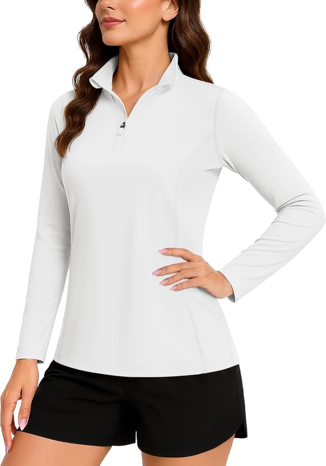 Imagen de TACVASEN Women's Quarter Zip Pullover UPF 50+ en OfertitasTOP