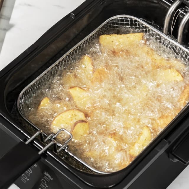 Detalle de Cecotec CleanFry Infinity 3000, freidora eléctrica