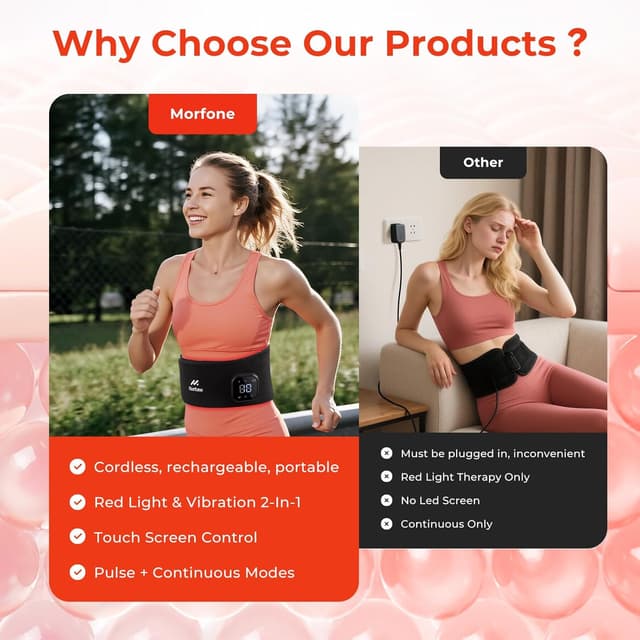 Detalle 2 de Morfone Red Light Belt 660nm