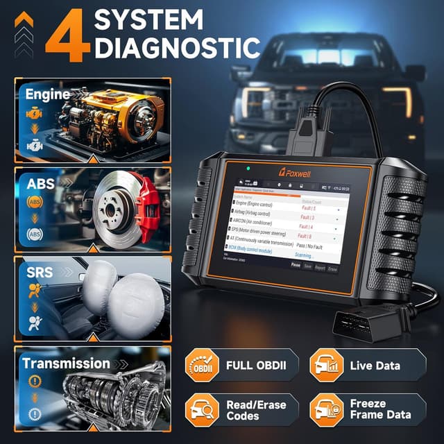 Detalle 2 de FOXWELL NT716 OBD2 Scanner with 9 Resets