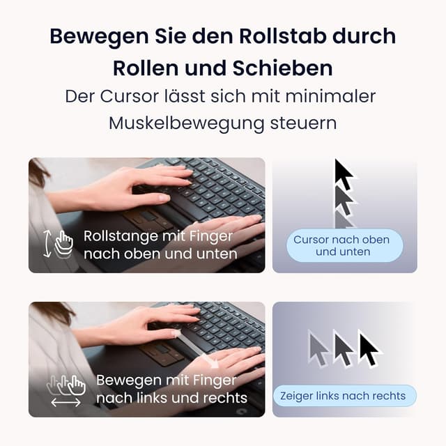 Detalle de Contour RollerMouse Pro Extended Ergonomische Maus