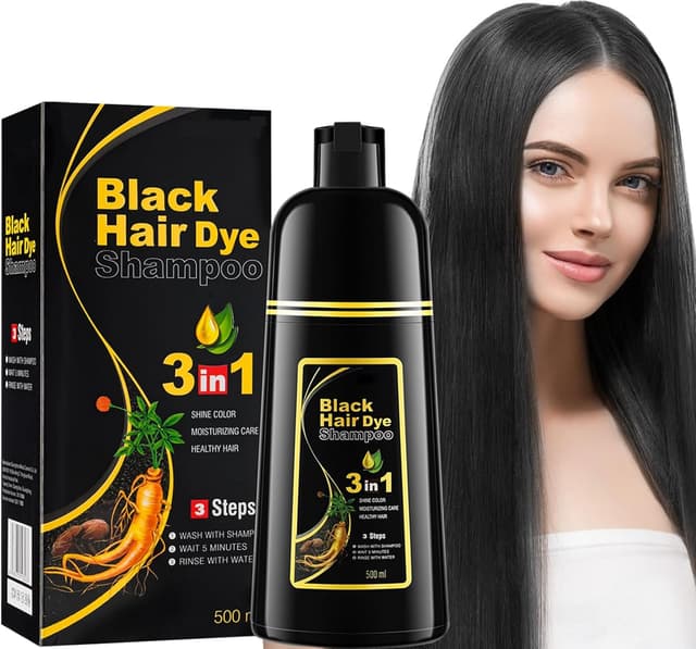 Imagen de Shampoo colorante nero 500 ml per capelli en OfertitasTOP