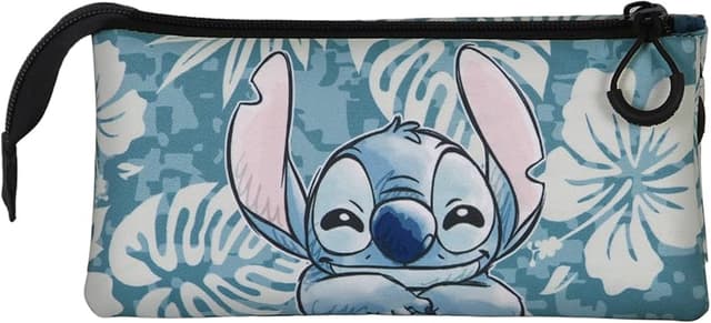 Detalle 1 de Disney Lilo y Stitch Aloha-Portatodo Azul 23 cm