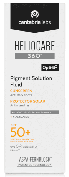 Detalle de Heliocare 360 Pigment Solución Fluida SPF50+ - Doble Pack ☀