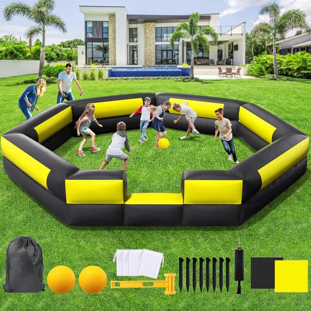 Thumbnail 6 de Inflatable Gaga Ball Pit 15FT for Backyard Play