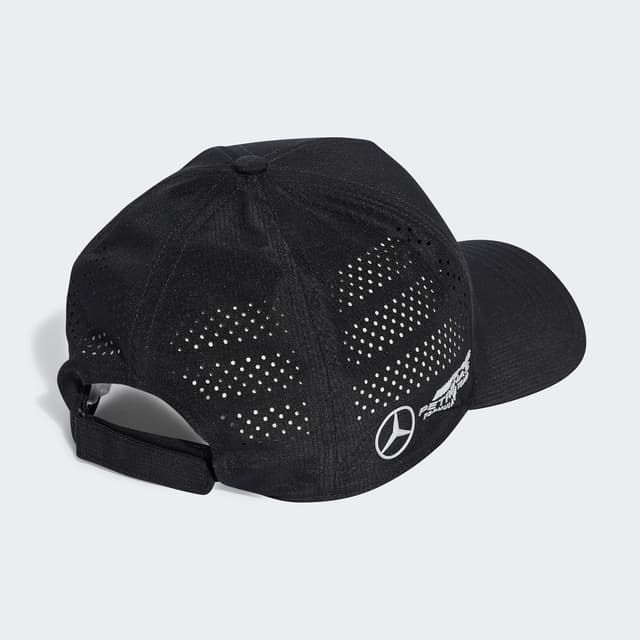 Detalle de adidas unisex Mercedes-AMG Petronas Formula One Team mechanics Climacool trucker cap