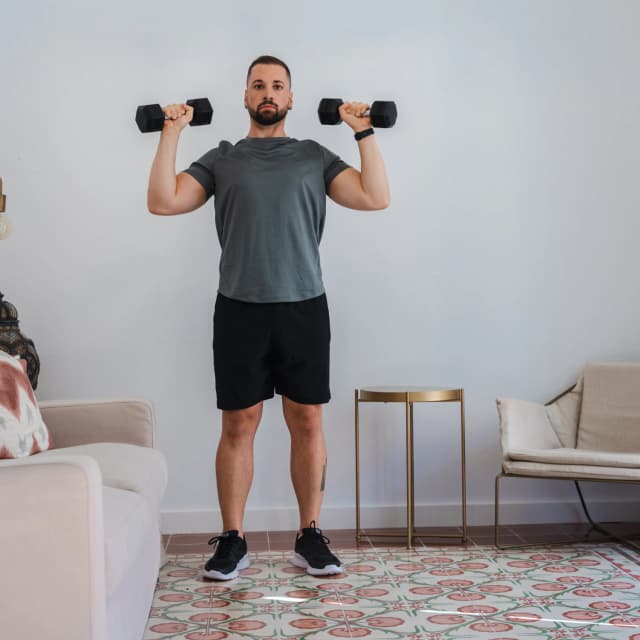 Thumbnail 3 de Bodytone Set 2 Mancuernas Goma Hexagonales 7.5kg 🏋