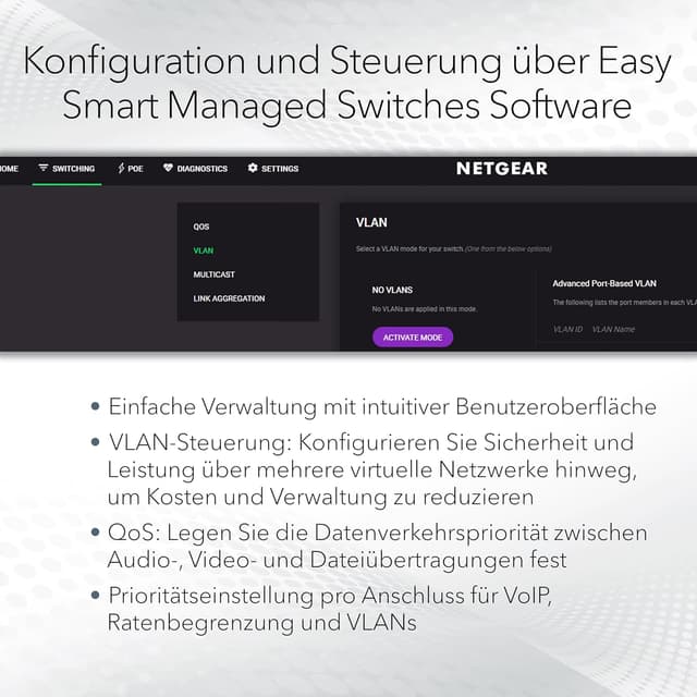 Detalle de NETGEAR MS305E 5‑Port Multi‑Gig Switch