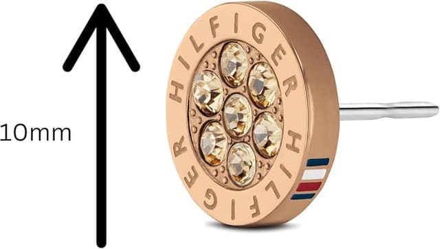 Thumbnail 6 de Tommy Hilfiger 2780565 pendientes de botón en acero inoxidable 💍