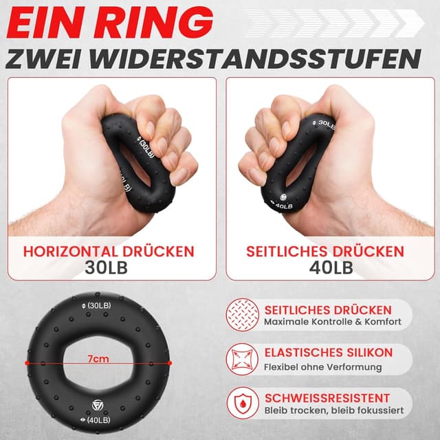 Thumbnail 5 de FUNFLEX Handtrainer Fingertrainer 5–60 kg