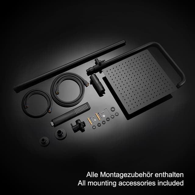 Thumbnail 5 de JOHO 304 Colonna Doccia Nero Opaco