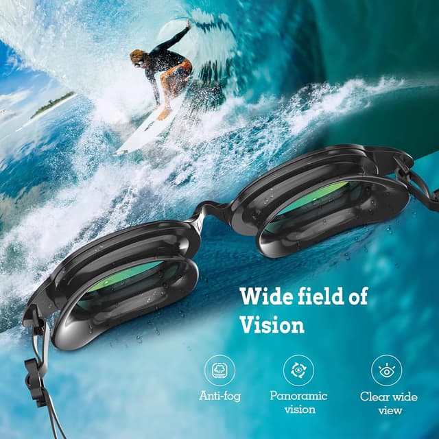 Thumbnail 4 de Hauibela Lunettes de natation Anti buée