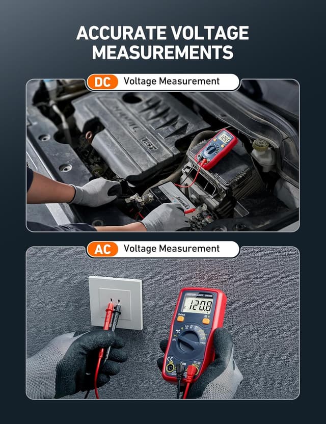 Thumbnail 2 de AstroAI 130B multímetro digital 4000 cuentas